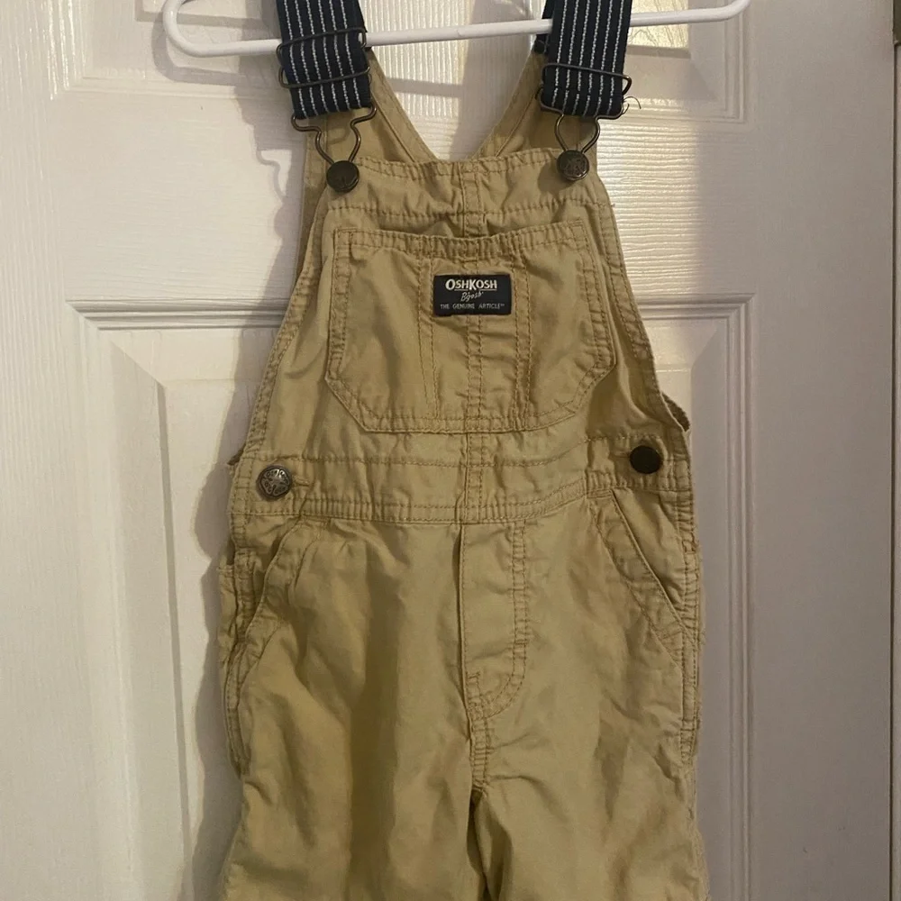Oshkosh B’Gosh Khaki Shortalls